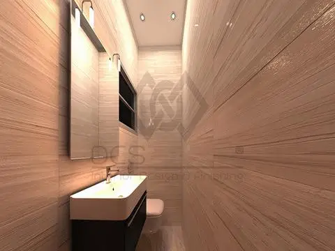 تشطيب حمامات مودرن للضيوف